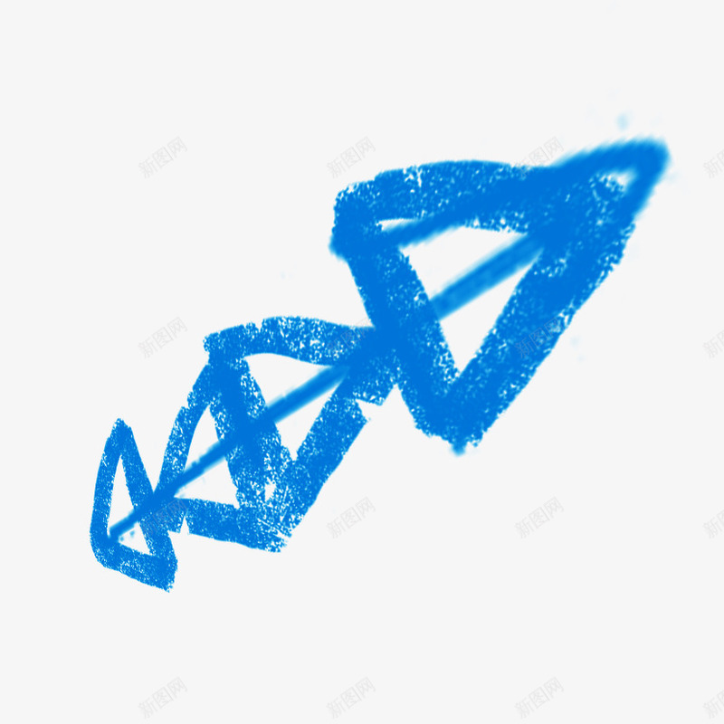 蓝色粉笔图案psd免抠素材_新图网 https://ixintu.com 免抠 图案 效果 粉笔 粉笔效果 线条 蓝色图案 装饰