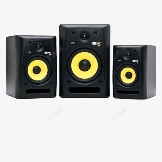 黑色音响png免抠素材_新图网 https://ixintu.com 播放器 音乐 音响