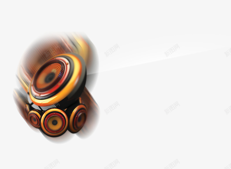 唯美精美炫美音响psd免抠素材_新图网 https://ixintu.com 唯美 炫美 精美 音响