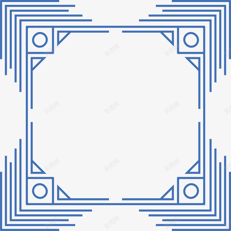 简约手绘线条边框纹理矢量图ai免抠素材_新图网 https://ixintu.com 创意几何形状 图案 形状 手绘线条 简单几何 边框 矢量图