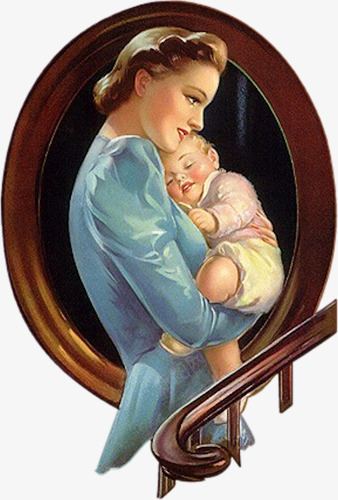 温馨母子png免抠素材_新图网 https://ixintu.com 人 母子 西方