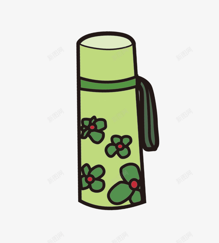 卡通水杯png免抠素材_新图网 https://ixintu.com 保温杯 杯子 水杯
