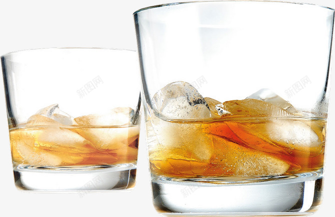 两个杯子png免抠素材_新图网 https://ixintu.com 杯具 杯子 玻璃杯 透明