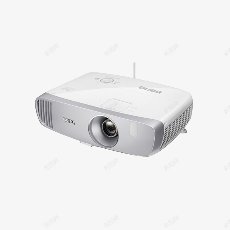 迷你办公投影器png免抠素材_新图网 https://ixintu.com 产品实物 投影 极光 电器 白色