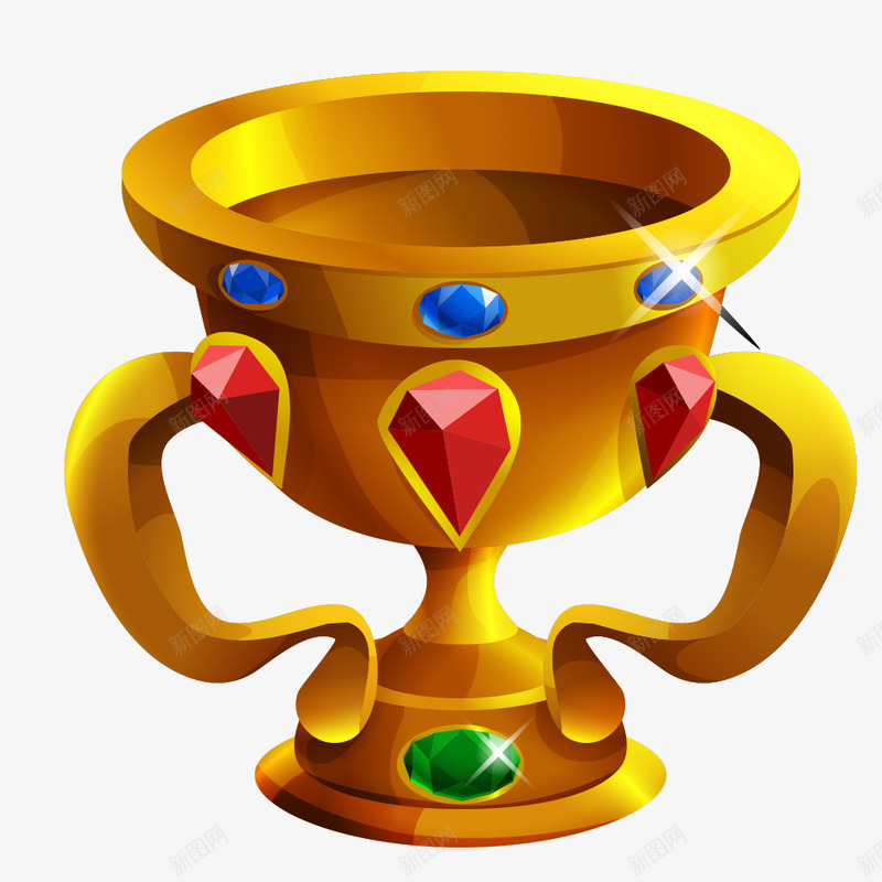 金樽png免抠素材_新图网 https://ixintu.com 杯子 金杯 金樽