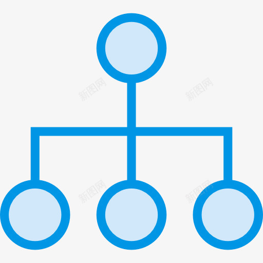 组织图标png_新图网 https://ixintu.com SEO和网络 业务接口 包含关系 图 层次结构 秩序 等级 组织
