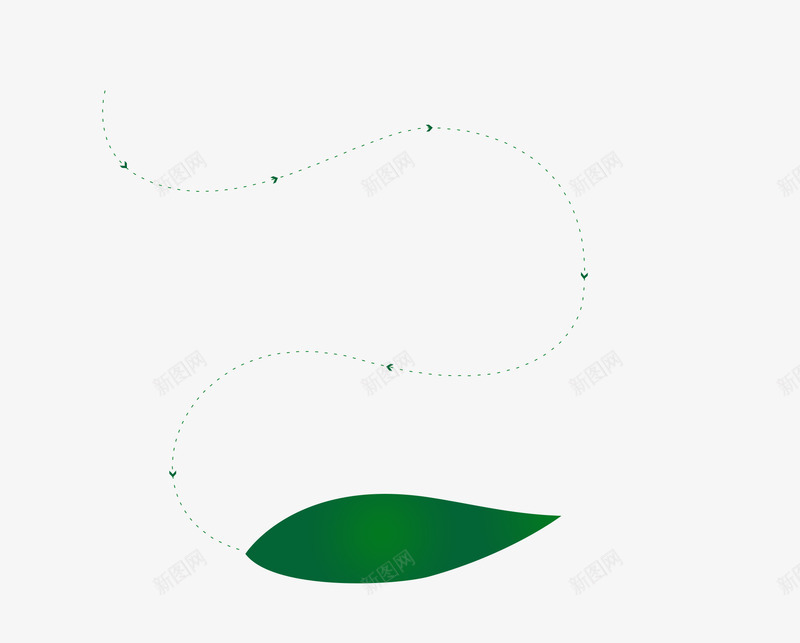 创意虚线边框叶子png免抠素材_新图网 https://ixintu.com 创意 叶子 虚线 边框