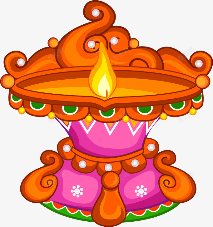 卡通手绘唯美油灯png免抠素材_新图网 https://ixintu.com 卡通油灯 唯美 手提 手绘油灯 教师节 油灯 烛灯 蜡烛