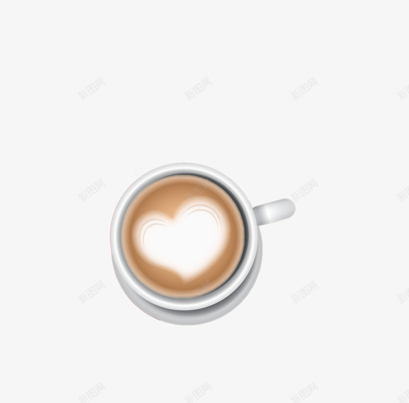 爱心咖啡杯png免抠素材_新图网 https://ixintu.com 器皿 杯子 陶瓷 餐具