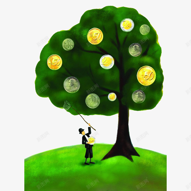 手绘游戏金币树png免抠素材_新图网 https://ixintu.com 3D树木 手绘 树木 游戏 游戏场景 游戏树 电子游戏