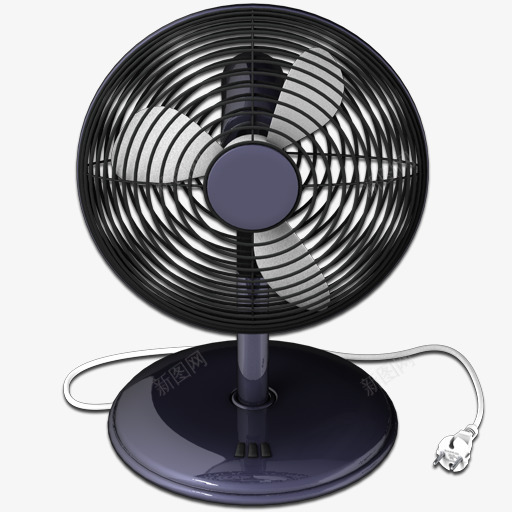 黑色风扇粉丝图标png_新图网 https://ixintu.com Black Fan 风扇 黑色