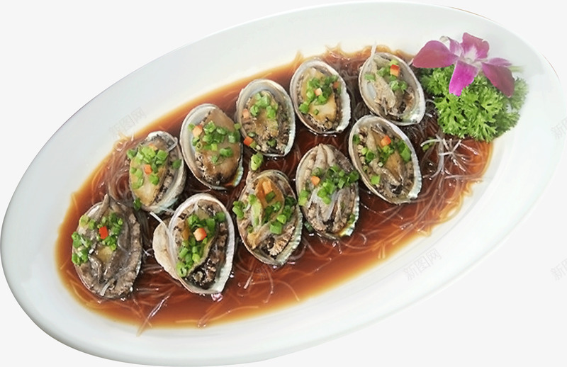 蒜蓉粉丝蒸扇贝png免抠素材_新图网 https://ixintu.com 免扣素材 扇贝 热菜 粉丝 蒜蓉 蒸菜