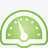 仪表板超级单声道绿色图标png_新图网 https://ixintu.com dashboard 仪表板