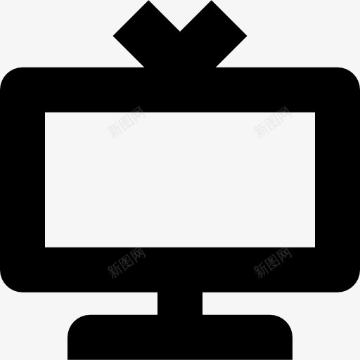 电视屏幕图标png_新图网 https://ixintu.com 屏幕 工具 工具和用具 毛 灯罩 监控工具 符号