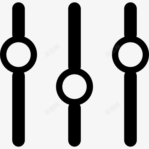 控制台图标png_新图网 https://ixintu.com 均衡器 工具 按钮 控件 控制主机 控制台 界面 符号 详细的图标