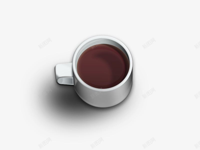 俯视茶杯png免抠素材_新图网 https://ixintu.com 俯视 杯子 茶杯