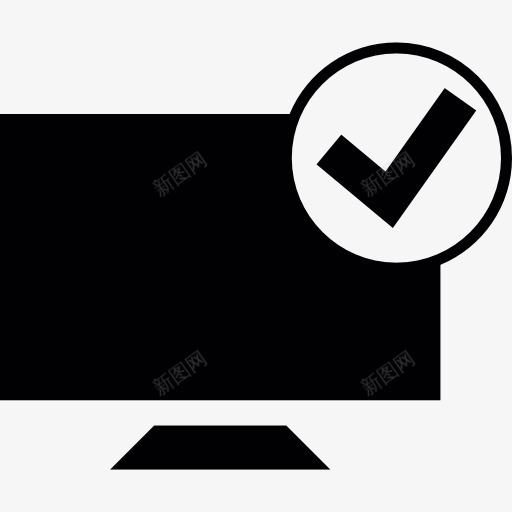监控图标png_新图网 https://ixintu.com 屏幕 检查 检查标记 电视 计算机技术