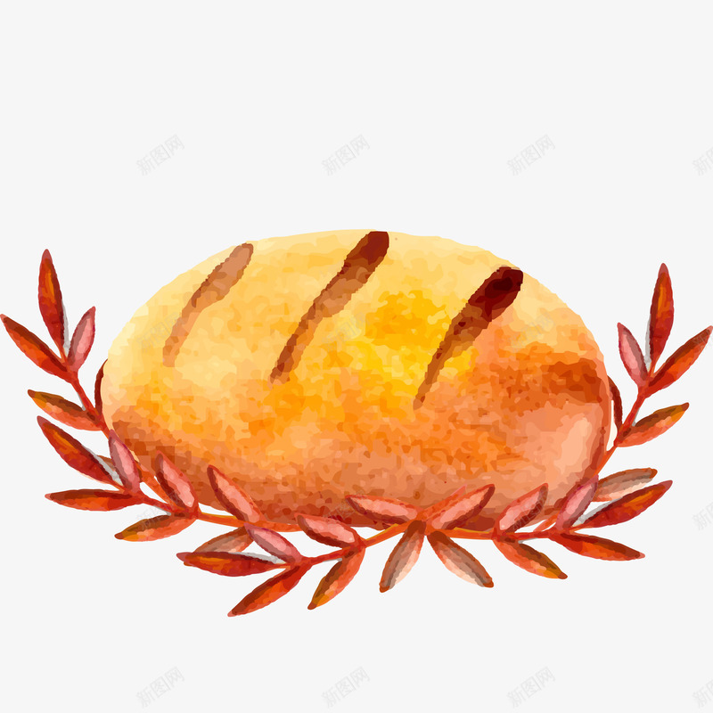 卡通手绘早餐食物矢量图ai免抠素材_新图网 https://ixintu.com 卡通 手绘 早餐 植物装饰 水粉 绘画 面包 食物 矢量图