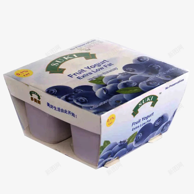 蓝莓酸奶png免抠素材_新图网 https://ixintu.com 4个 健康 包装 杯装 水果 蓝莓 蓝莓酸奶 进口 酸奶