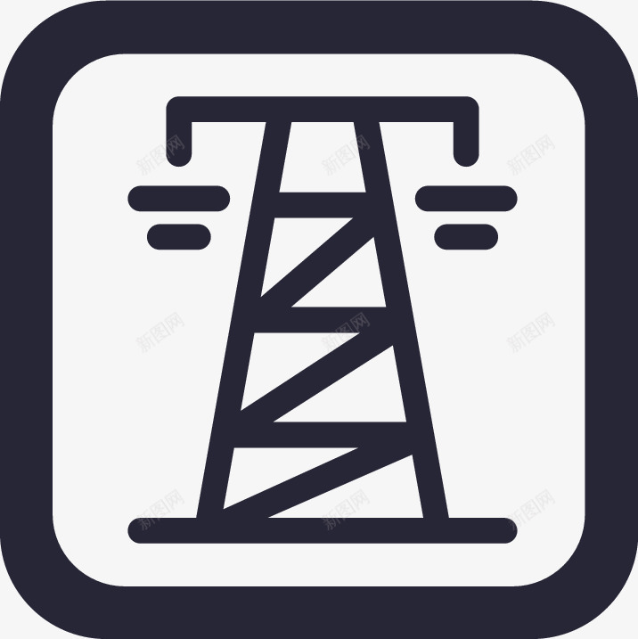 公路跨越线路设施图标png_新图网 https://ixintu.com 公路跨越线路设施