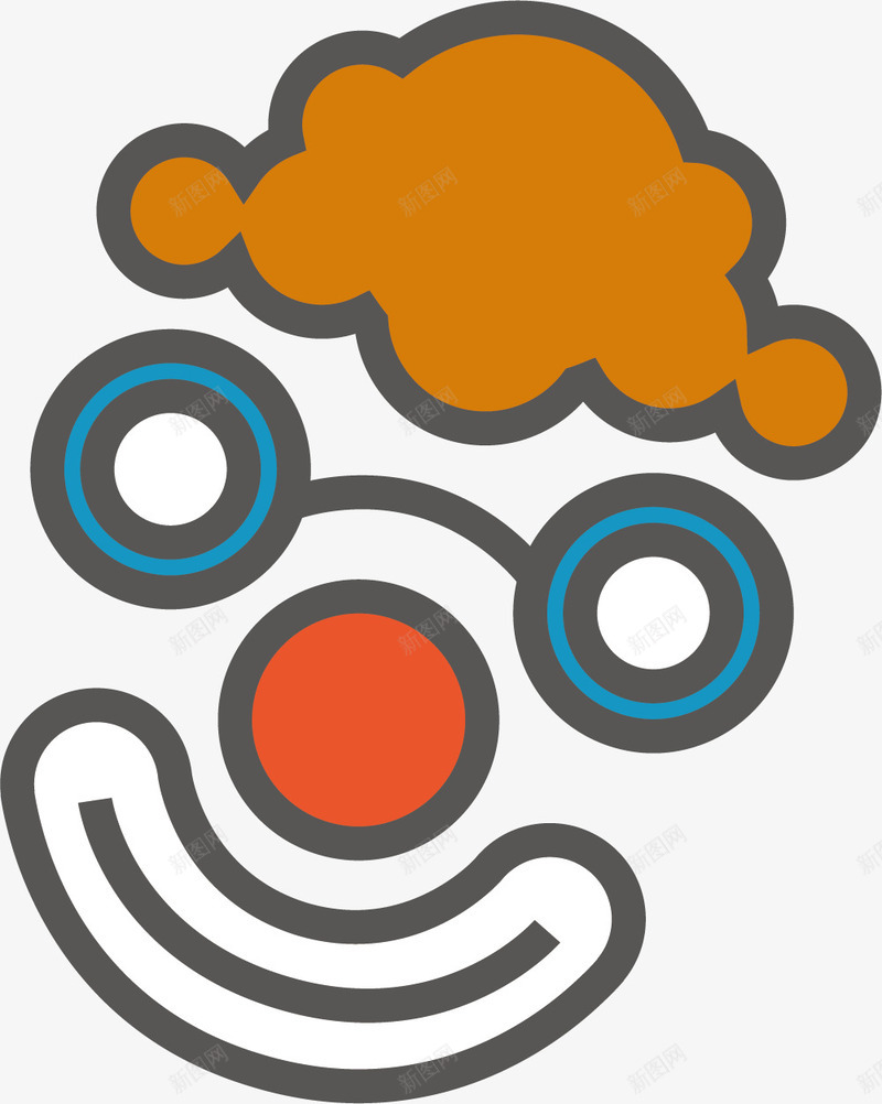 表演的卡通恶魔小丑矢量图eps免抠素材_新图网 https://ixintu.com joker 卡通小丑 小丑 小丑joker 小丑形象 恶魔小丑 矢量图 矢量小丑 表演
