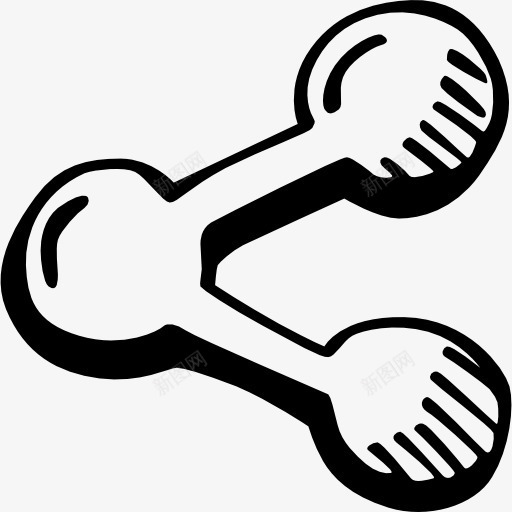 共享文件绘制图标png_新图网 https://ixintu.com 共享 分享 发送 社会界面