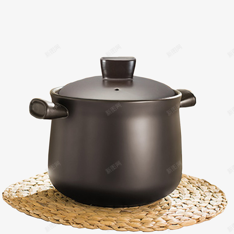 精品黑陶熬制汤具png免抠素材_新图网 https://ixintu.com 实物 汤品 熬汤 熬煮精品 美味 营养汤 食材 食物 餐具