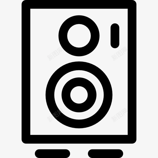 扬声器图标png_新图网 https://ixintu.com 声音 技术 音乐 音乐播放器 音响 音箱