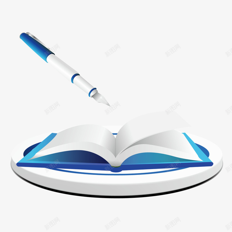 本子与钢笔png免抠素材_新图网 https://ixintu.com png图片 本子 钢笔