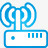 无线路由器超级单蓝图标png_新图网 https://ixintu.com router wireless 无线 路由器