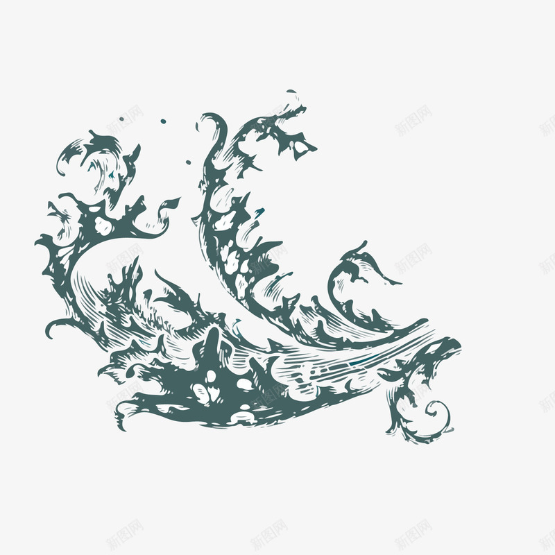 形象潮水海潮矢量图ai免抠素材_新图网 https://ixintu.com 形象 海潮 潮水 矢量图