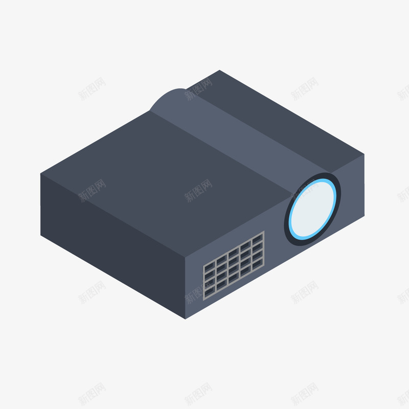 黑色的投影仪png免抠素材_新图网 https://ixintu.com png图形 png装饰 手绘 投影仪 装饰 黑色