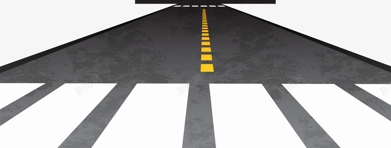 斑马线马路png免抠素材_新图网 https://ixintu.com 免抠 斑马线 素材 马路