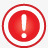 感叹圈框架超级单红图标png_新图网 https://ixintu.com circle exclamation frame 圈 感叹 框架