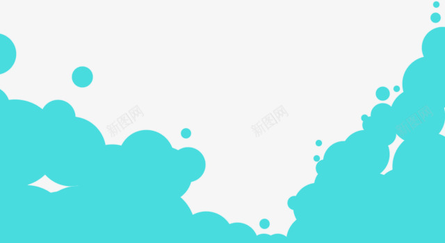 艺术底色png免抠素材_新图网 https://ixintu.com 互联网背景 背景装饰 青色
