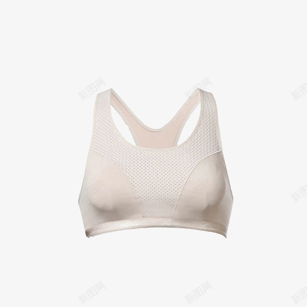 白色简约纯棉运动文胸png免抠素材_新图网 https://ixintu.com 健康 商务 服饰 运动 运动文胸