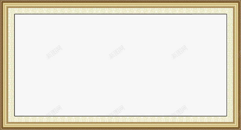 卡通边框png免抠素材_新图网 https://ixintu.com 书画 书画框 书画框框 卡通 禁书画框 线条 证书画框