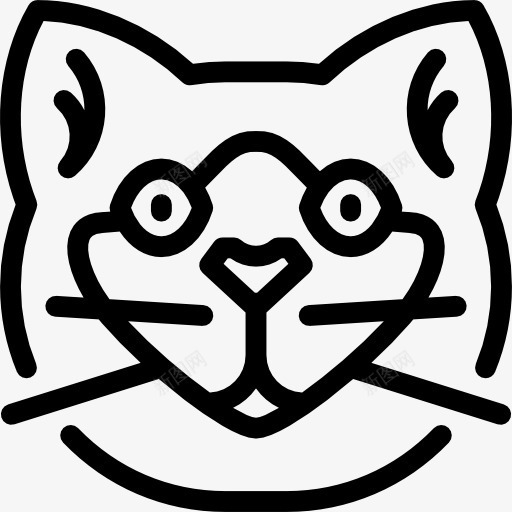 喜马拉雅猫图标png_新图网 https://ixintu.com 凯蒂 动物 品种 喜马拉雅猫 国内 宠物 猫
