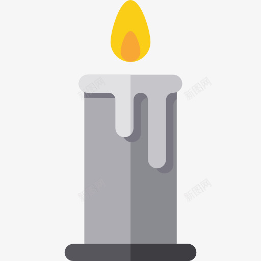 蜡烛图标png_新图网 https://ixintu.com 光 杂 照明 蜡烛 蜡烛微光 装饰 观赏