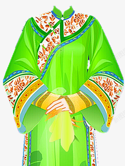 汉服png免抠素材_新图网 https://ixintu.com 古风 宫服 服装 服饰 汉服