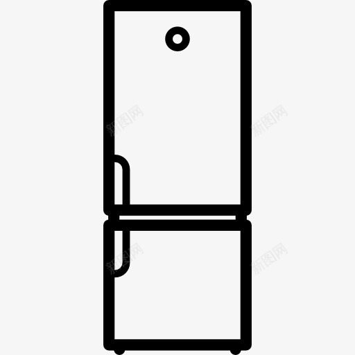 冰箱图标png_新图网 https://ixintu.com 冰箱 冷 厨房 技术 电子