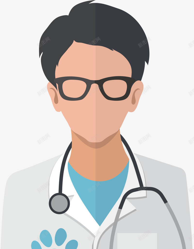 医疗行业兽医形象矢量图ai免抠素材_新图网 https://ixintu.com 兽医 兽医形象 医生 医疗 医疗行业 矢量png 矢量图