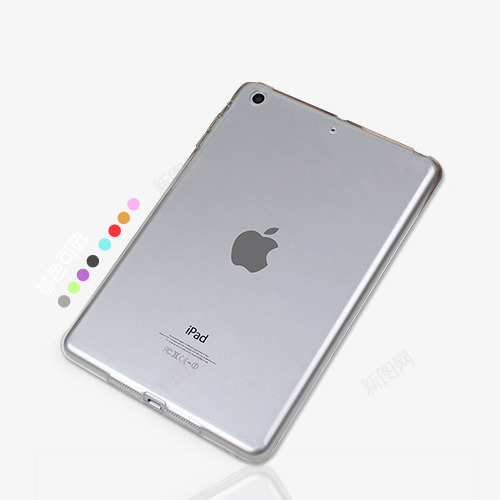 iPadmini背面png免抠素材_新图网 https://ixintu.com 800800 iPadmini iPad透明保护套 ipad mini 主图 多色可选 直通车 纯色 质感 高光 黑色