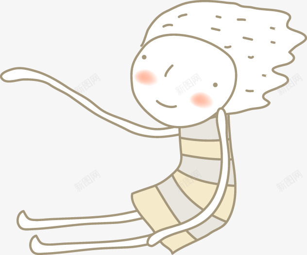 创意手绘合成情侣形象小女孩png免抠素材_新图网 https://ixintu.com 创意 合成 女孩 形象 情侣