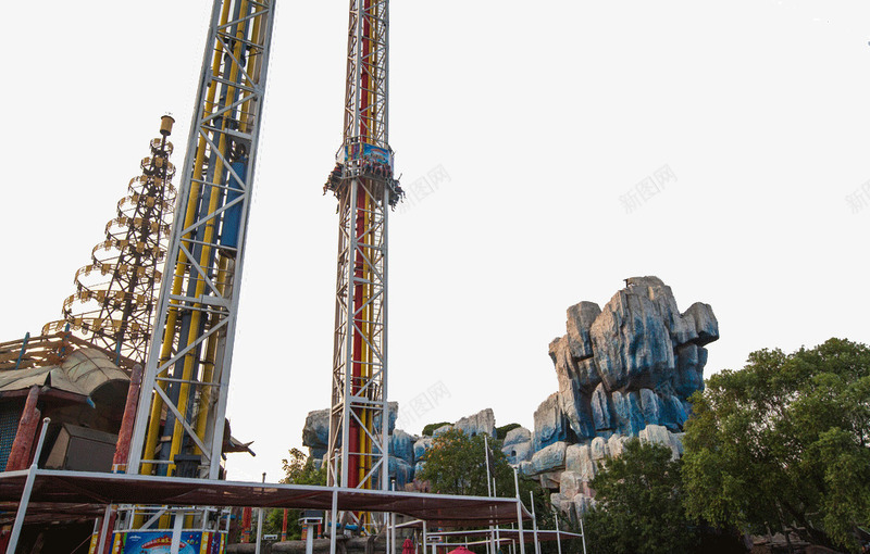 欢乐谷游乐场png免抠素材_新图网 https://ixintu.com 北京旅游 北京欢乐谷 旅游景点 欢乐谷游乐场