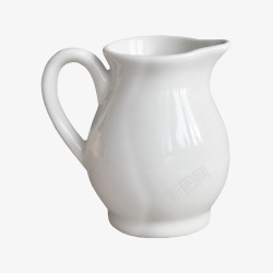 白色陶瓷杯子素材