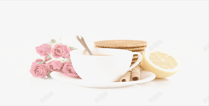 午茶时光png免抠素材_新图网 https://ixintu.com PNG 免费素材 杯子 蛋糕