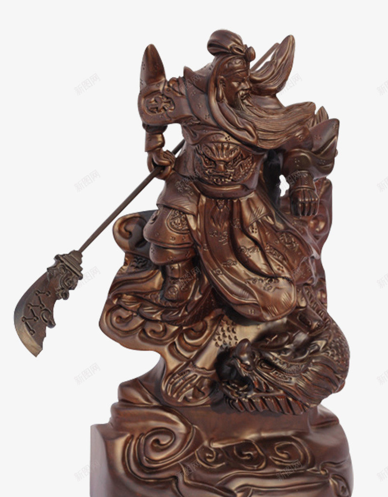 武财神摆件png免抠素材_新图网 https://ixintu.com 产品 关公财神 武财神 武财神摆件 财神爷免抠 高清