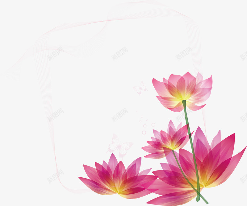艳丽花纹线绘边框图案png免抠素材_新图网 https://ixintu.com 图案 线绘边框 艳丽花纹 艳丽花纹线绘边框图案