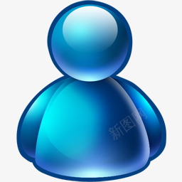 形象男蓝色公共设施图标png_新图网 https://ixintu.com 公共 形象 蓝色 设施